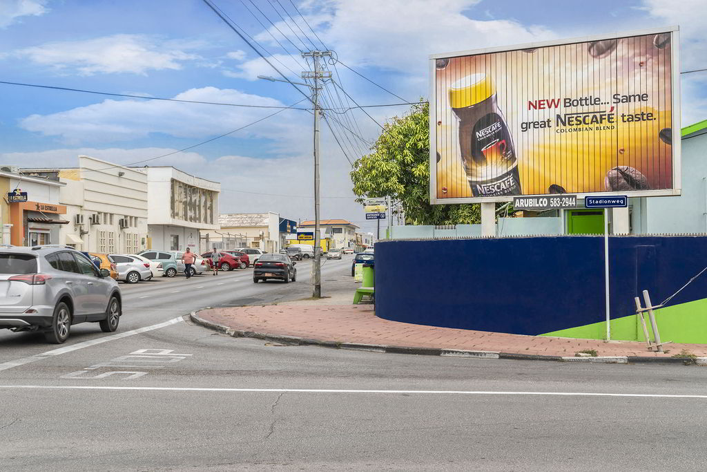 Billboard at Avenida Milio Croes