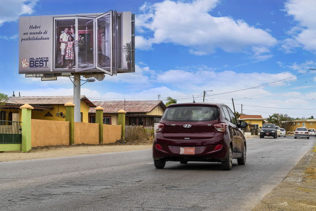Seroe Blanco billboard face 1-1